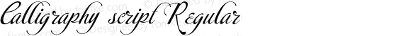 Calligraphyscript