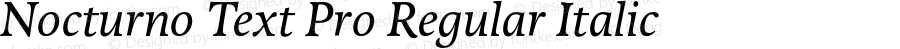 NocturnoTextPro-RegularItalic