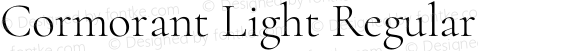 Cormorant Light Regular