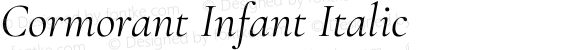 Cormorant Infant Italic