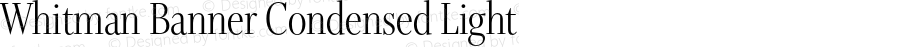 WhitmanBannerCondensed-Light