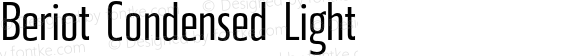 Beriot Condensed Light