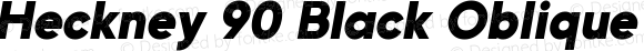 Heckney 90 Black Oblique