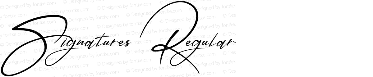 Signatures Regular
