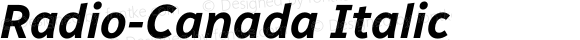 Radio-Canada Italic