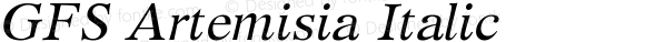 GFSArtemisia-Italic