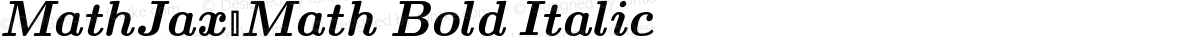 MathJax_Math Bold Italic