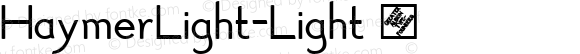 HaymerLight-Light ☞