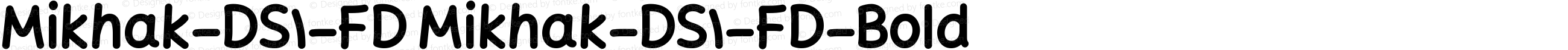 Mikhak-DS1-FD Bold