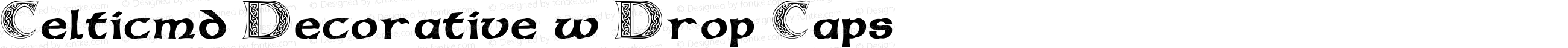 Celticmd Decorative w Drop Caps