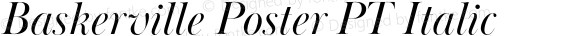 BaskervillePosterPT-Italic