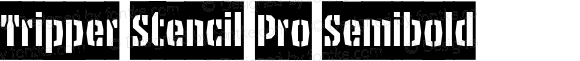 Tripper Stencil Pro Semibold