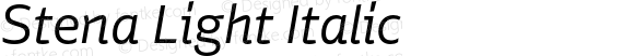 StenaLt-Italic