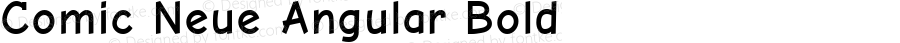 Comic Neue Angular Bold