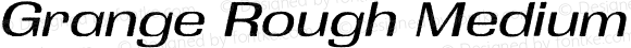 Grange Rough Medium Extended Italic