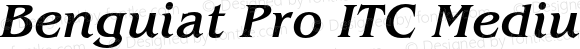 BenguiatProITC-MediumItalic