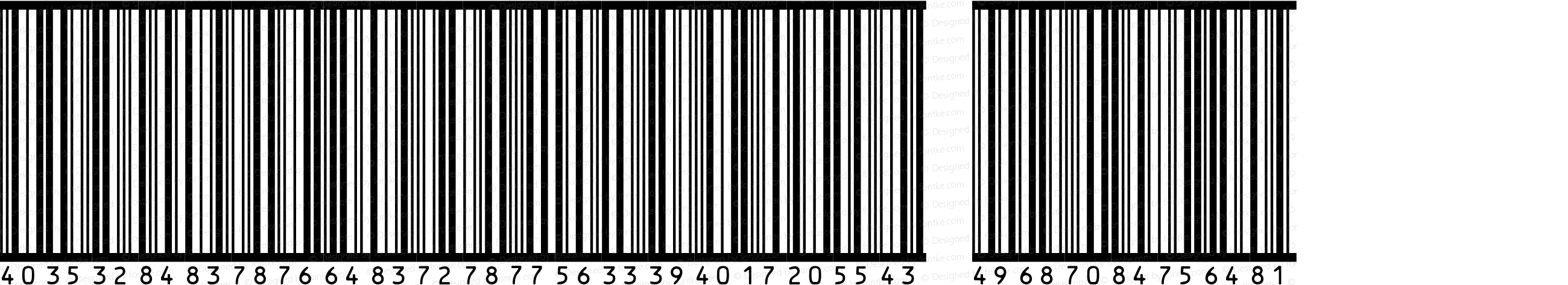 IDAutomationYBHI25XL