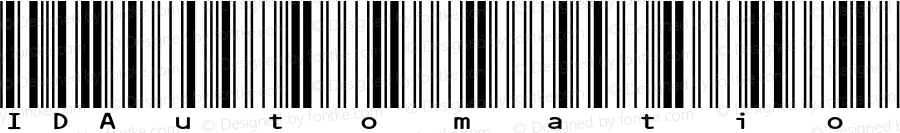 IDAutomationYXHC39S Regular IDAutomation.com 2014