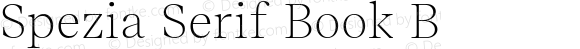 Spezia Serif Book B