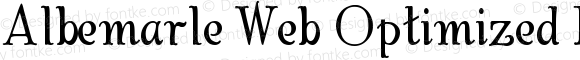 Albemarle Web Optimized Regular