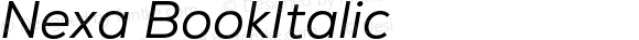 Nexa-BookItalic