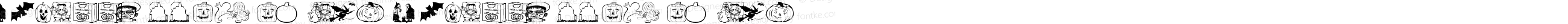 AEZ halloween dingbats