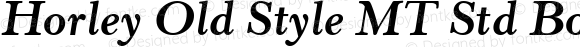 Horley Old Style MT Std Bold Italic Version 2.035;PS 002.000;hotconv 1.0.51;makeotf.lib2.0.18671
