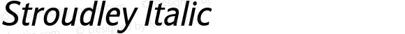 Stroudley Italic