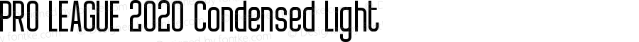 PRO LEAGUE 2020 Condensed Light