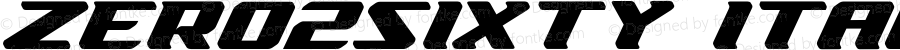 zero2sIxty-Italic