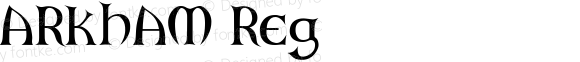 ARKHAM Reg Macromedia Fontographer 4.1.5 23/5/98