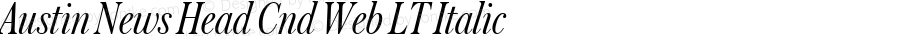 Austin News Head Cnd Web LT Italic