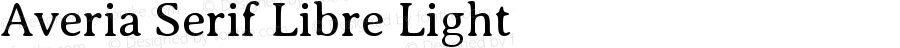 Averia Serif Libre Light