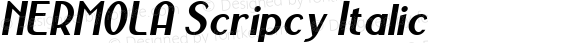 NERMOLA Scripcy Italic