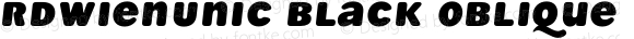 RdWienUnic Black Oblique