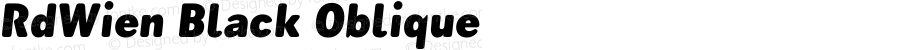 RdWien Black Oblique