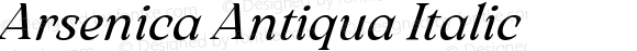 Arsenica Antiqua Italic