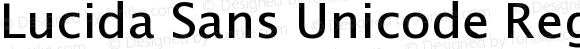 Lucida Sans Unicode