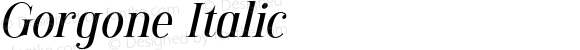 Gorgone Italic