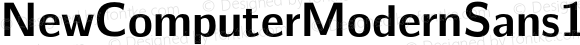 NewComputerModernSans10 Bold