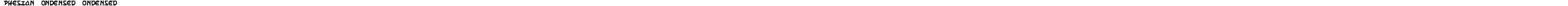 Ephesian Condensed