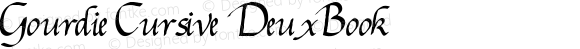 Gourdie Cursive Deux