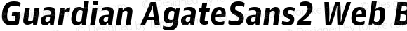 Guardian AgateSans2 Web Bold Italic