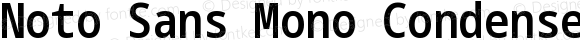 Noto Sans Mono Condensed SemiBold