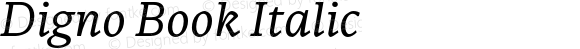 Digno Book Italic