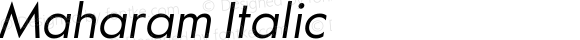 Maharam Italic