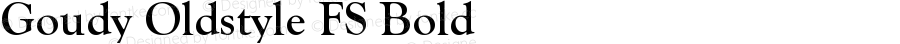 GoudyOldstyleFS-Bold