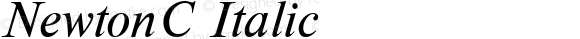 NewtonC Italic