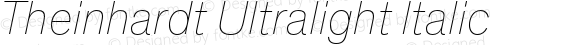 Theinhardt Ultralight Italic