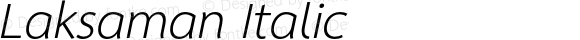 Laksaman Italic